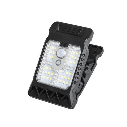 Outdoor Solar Clip Light with Motion Sensor